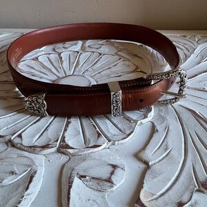 NWOT/NEW ARIAT Tan Leather Studded Women Belt: 32 Ariat | Accessories | Nwotnew Ariat Tan Leather Studded  main image 2